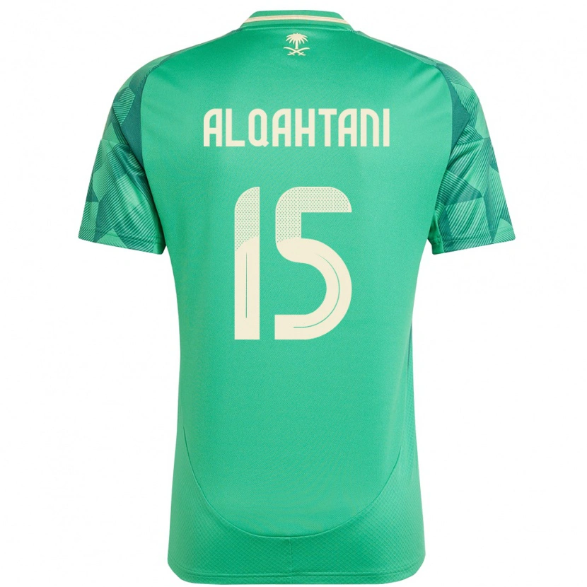 Danxen Women Saudi Arabia Mohammed Alqahtani #15 Green Home Jersey 24-26 T-Shirt