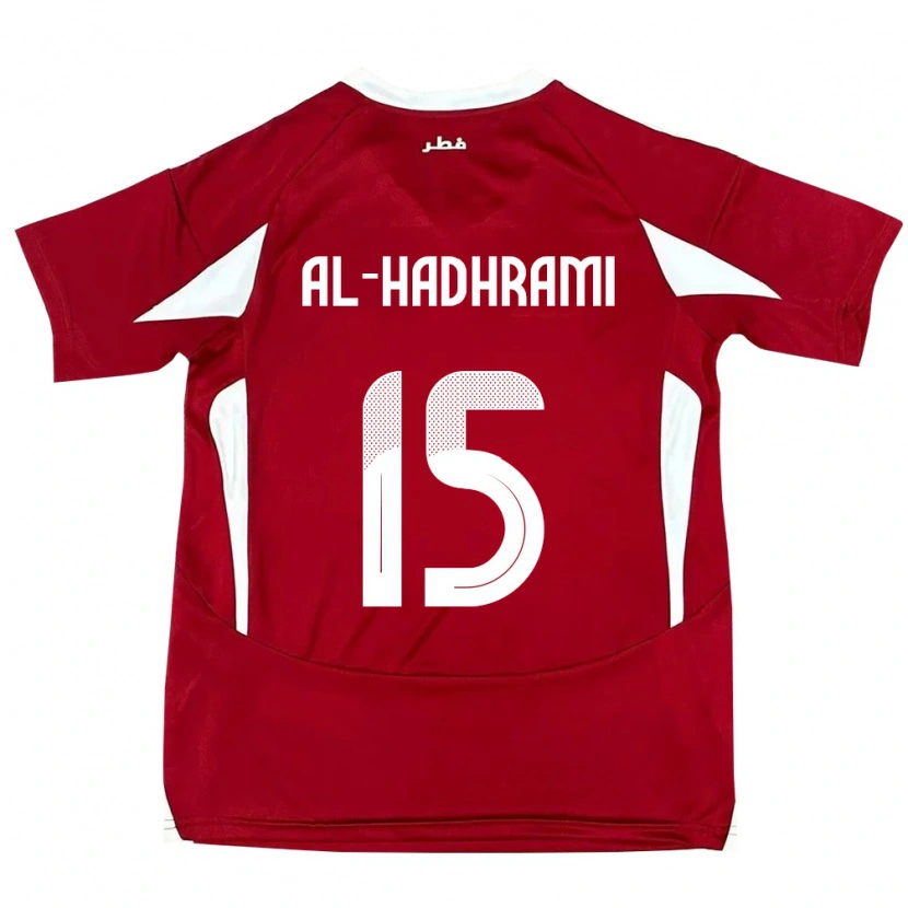 Danxen Women Qatar Naif Al-Hadhrami #15 Red Home Jersey 24-26 T-Shirt
