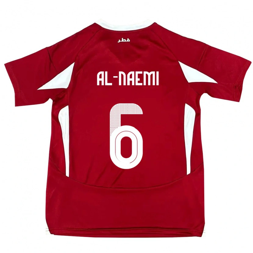 Danxen Women Qatar Reem Al Naemi #6 Red Home Jersey 24-26 T-Shirt