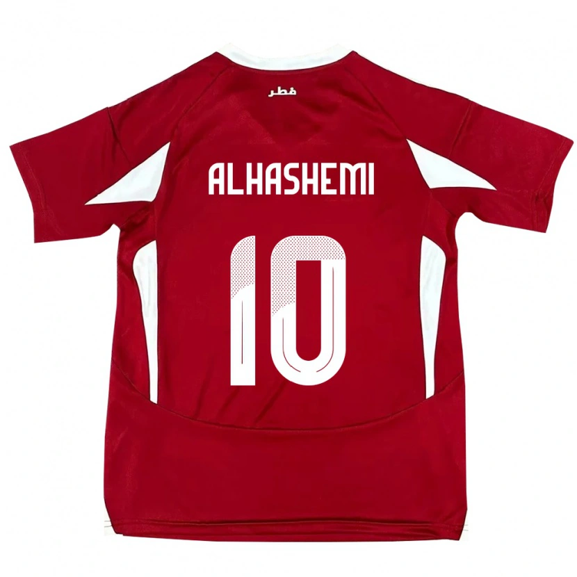 Danxen Women Qatar Suaad Alhashemi #10 Red Home Jersey 24-26 T-Shirt
