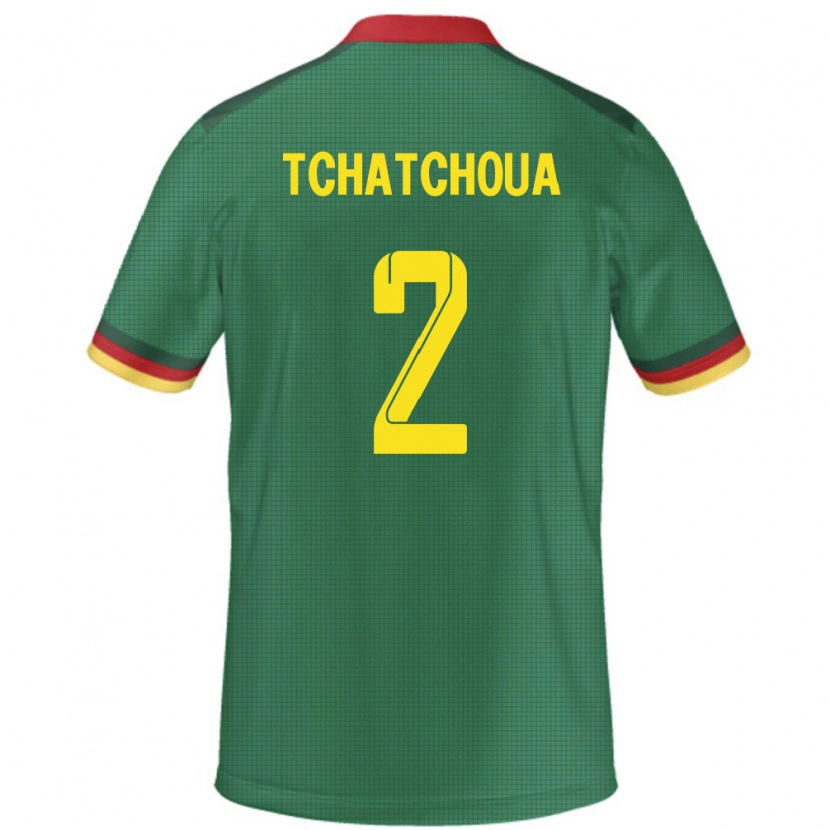 Danxen Women Cameroon Jackson Tchatchoua #2 Green Home Jersey 24-26 T-Shirt