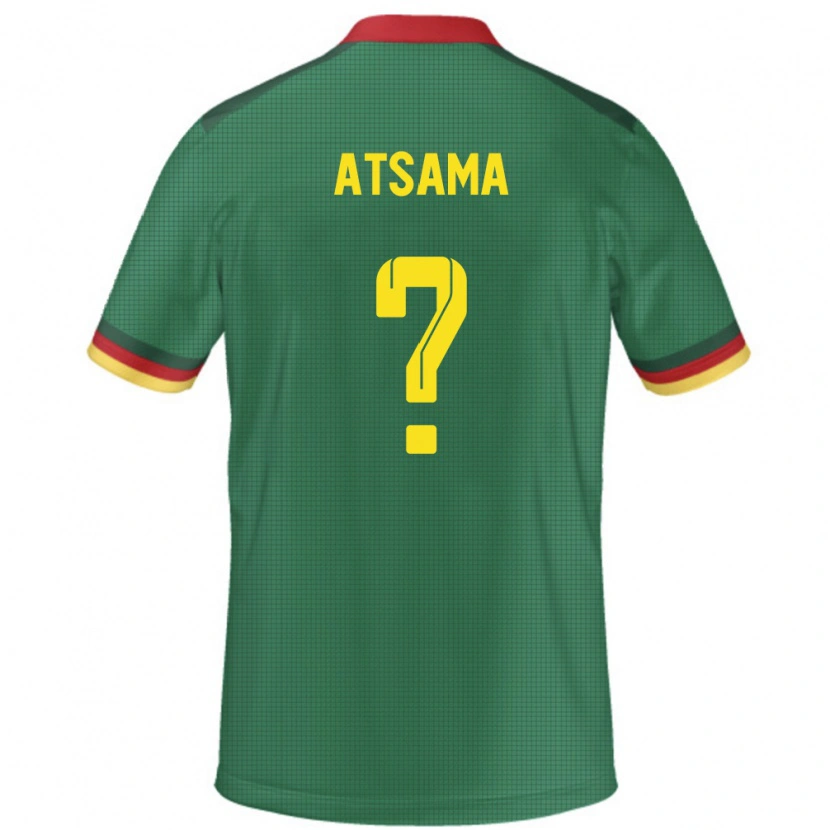 Danxen Women Cameroon Franck Atsama #0 Green Home Jersey 24-26 T-Shirt