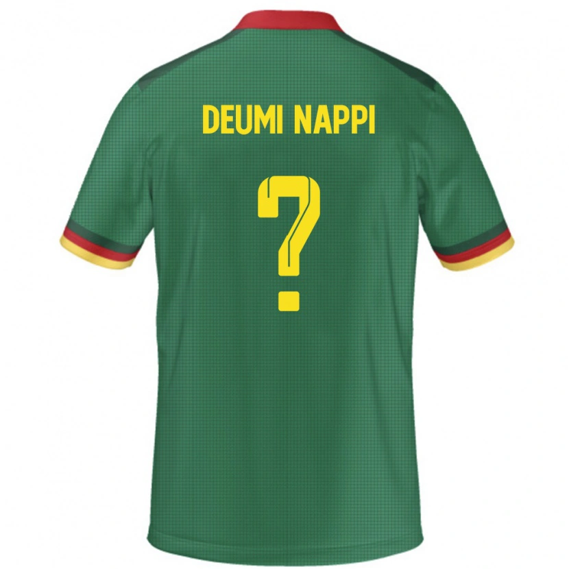 Danxen Women Cameroon Dimitrie Deumi-Nappi #0 Green Home Jersey 24-26 T-Shirt