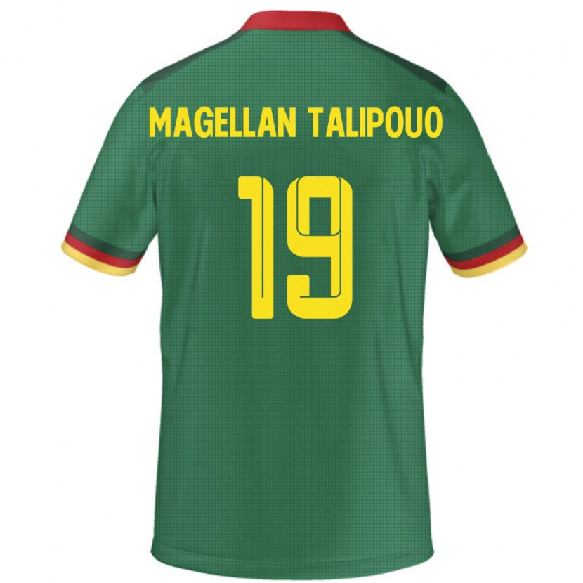 Danxen Women Cameroon Ghane Magellan Talipouo #19 Green Home Jersey 24-26 T-Shirt