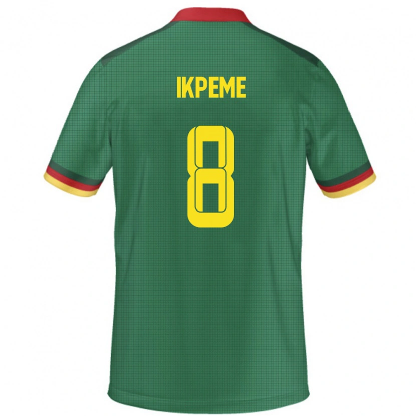 Danxen Women Cameroon Stephan Ikpeme #8 Green Home Jersey 24-26 T-Shirt