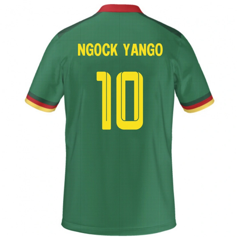 Danxen Women Cameroon Grace Ngock Yango #10 Green Home Jersey 24-26 T-Shirt