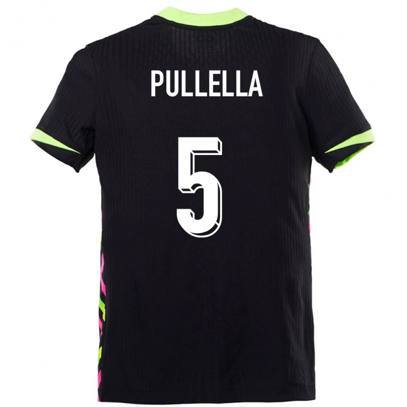 Danxen Women Australia Christian Pullella #5 Dark Blue Away Jersey 24-26 T-Shirt