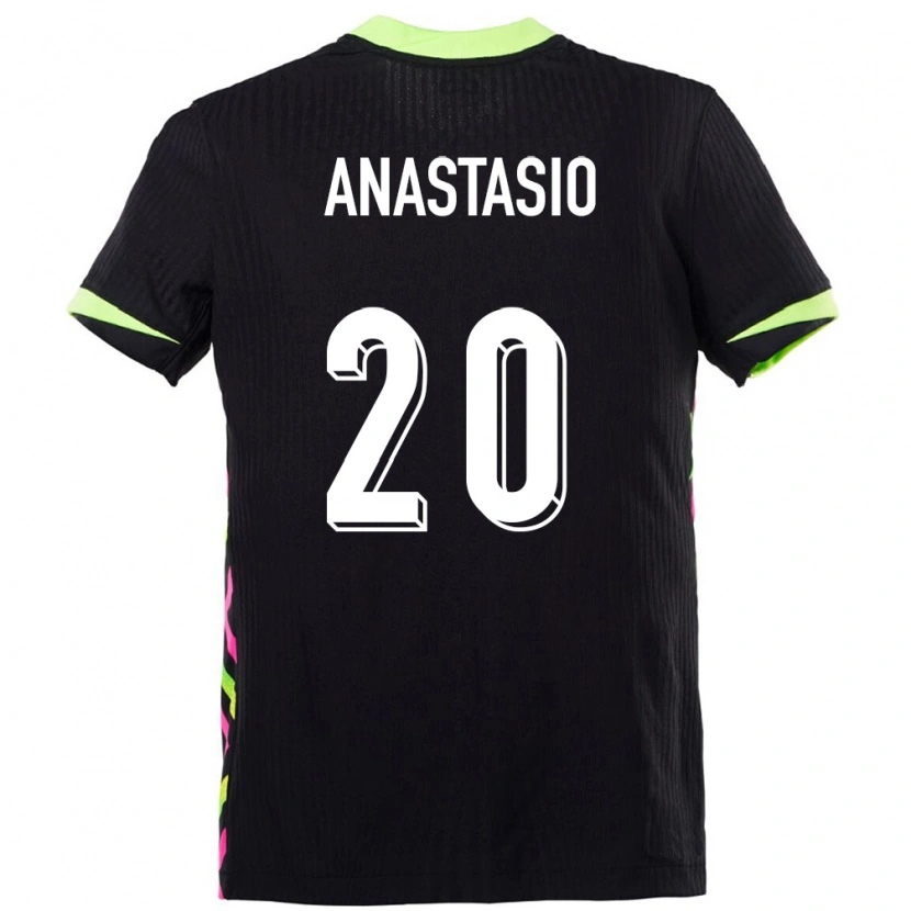 Danxen Women Australia Max Anastasio #20 Dark Blue Away Jersey 24-26 T-Shirt