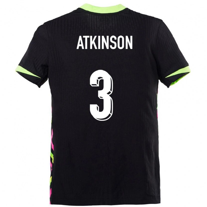 Danxen Women Australia Nathaniel Atkinson #3 Dark Blue Away Jersey 24-26 T-Shirt