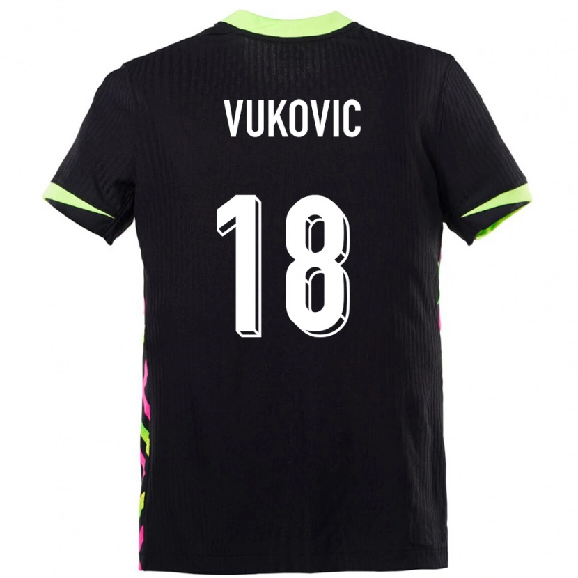 Danxen Women Australia Danny Vukovic #18 Dark Blue Away Jersey 24-26 T-Shirt