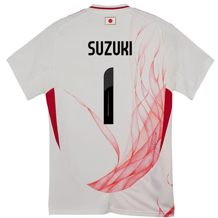 Danxen Women Japan Zion Suzuki #1 White Away Jersey 24-26 T-Shirt