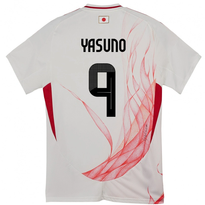 Danxen Women Japan Takumi Yasuno #9 White Away Jersey 24-26 T-Shirt