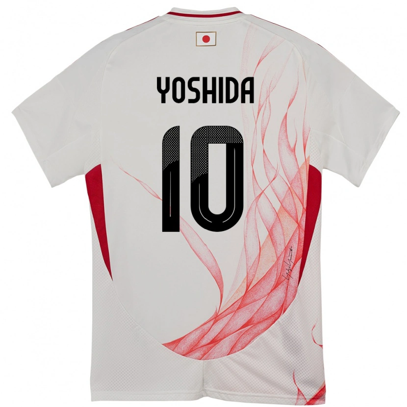 Danxen Women Japan Minato Yoshida #10 White Away Jersey 24-26 T-Shirt