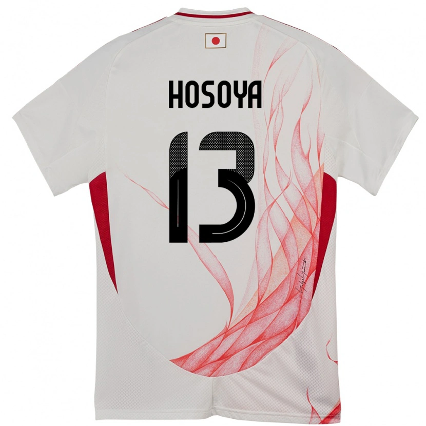 Danxen Women Japan Mao Hosoya #13 White Away Jersey 24-26 T-Shirt
