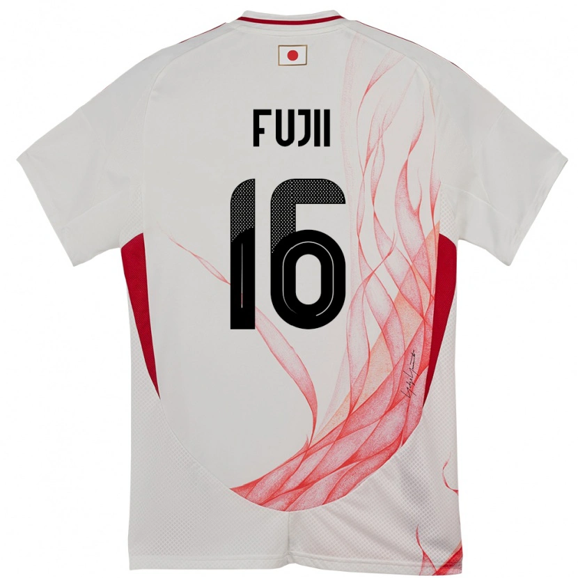 Danxen Women Japan Shota Fujii #16 White Away Jersey 24-26 T-Shirt