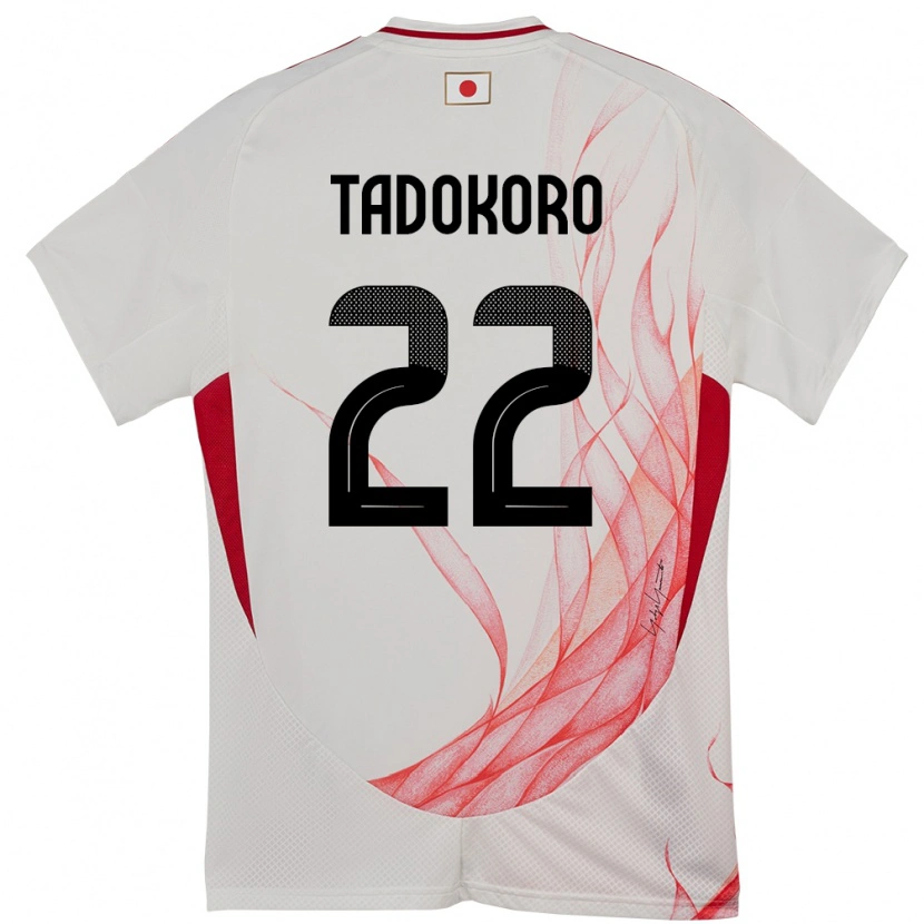 Danxen Women Japan Rio Tadokoro #22 White Away Jersey 24-26 T-Shirt