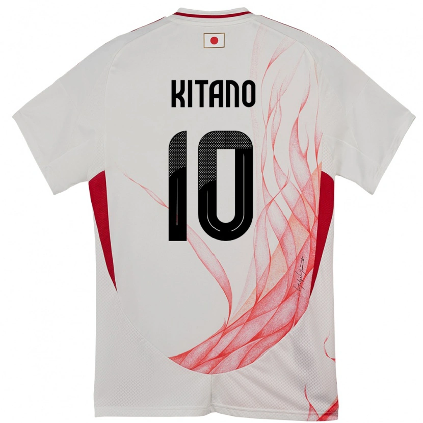 Danxen Women Japan Sota Kitano #10 White Away Jersey 24-26 T-Shirt
