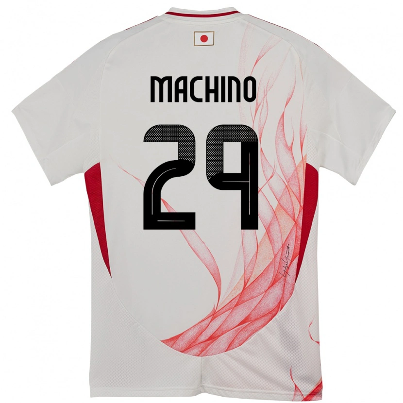 Danxen Women Japan Shuto Machino #29 White Away Jersey 24-26 T-Shirt