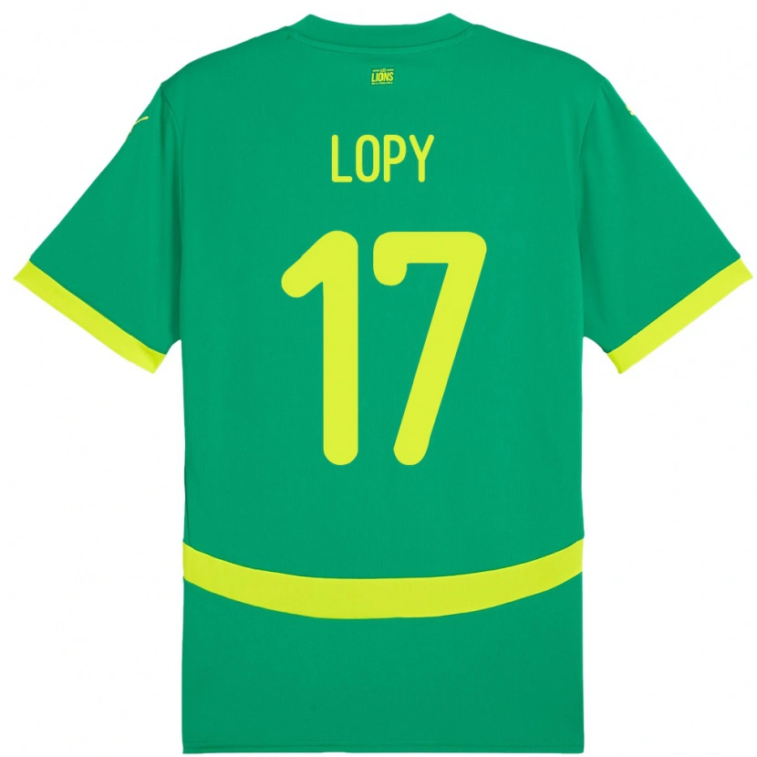 Danxen Women Senegal Dion Lopy #17 Green Away Jersey 24-26 T-Shirt