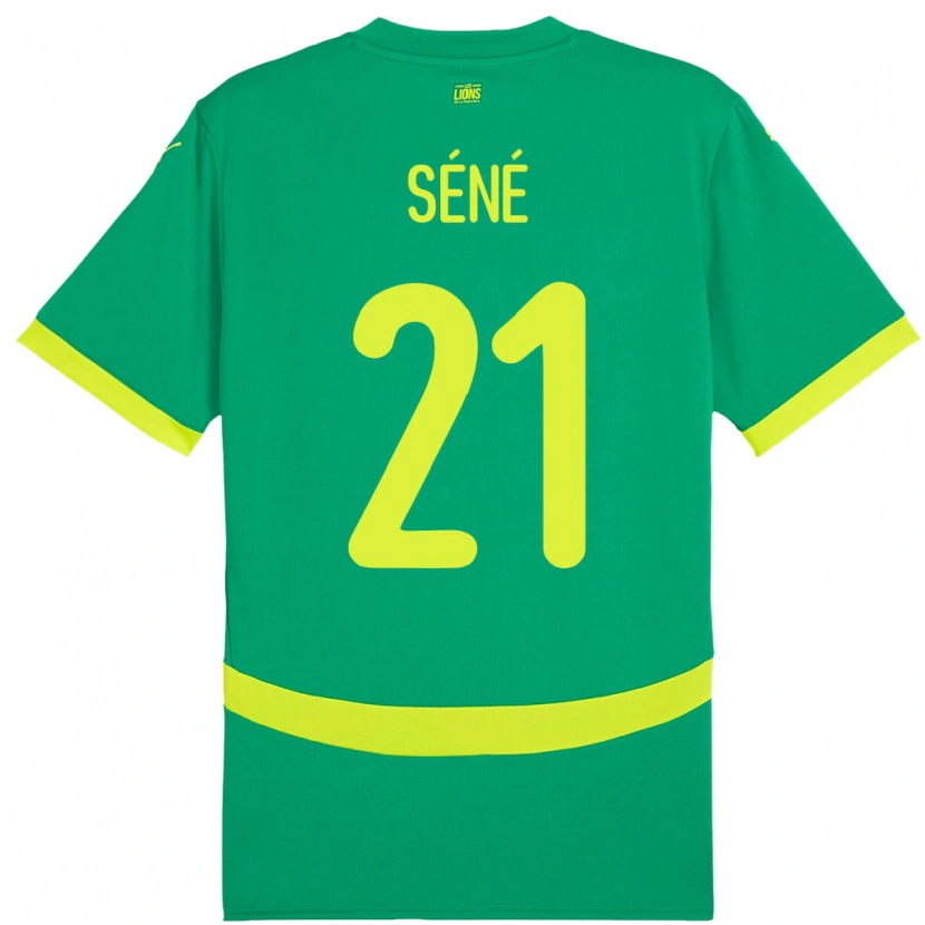 Danxen Women Senegal Tening Sene #21 Green Away Jersey 24-26 T-Shirt