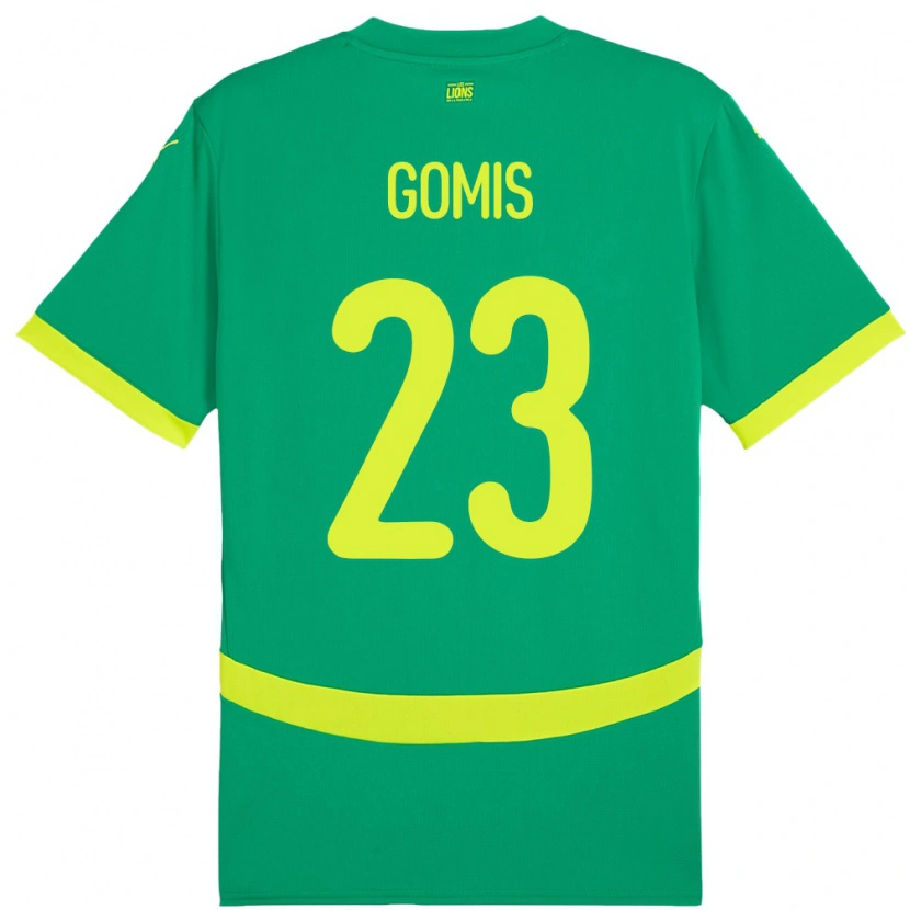 Danxen Women Senegal Alfred Gomis #23 Green Away Jersey 24-26 T-Shirt