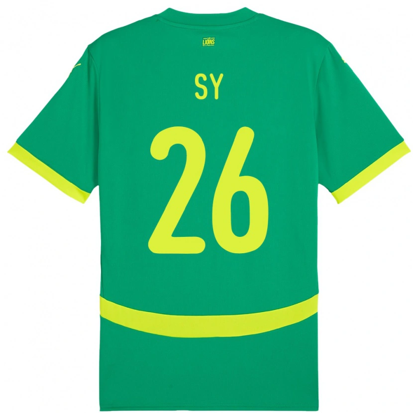 Danxen Women Senegal Astou Sy #26 Green Away Jersey 24-26 T-Shirt