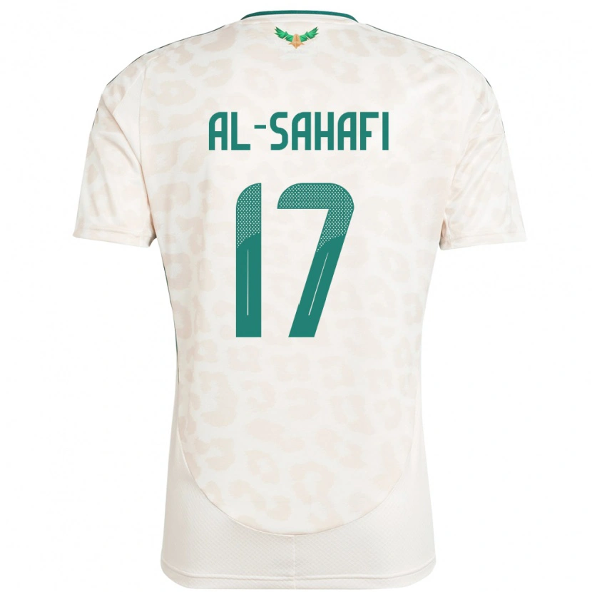 Danxen Women Saudi Arabia Marwan Al-Sahafi #17 White Away Jersey 24-26 T-Shirt