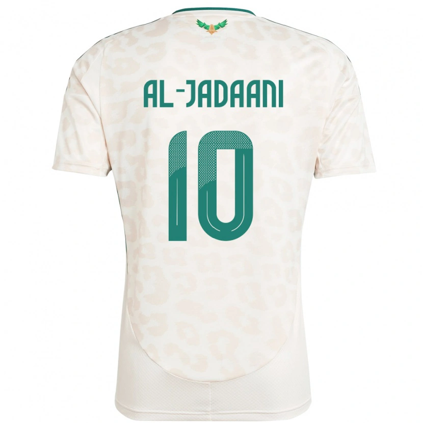 Danxen Women Saudi Arabia Nawaf Al-Jadaani #10 White Away Jersey 24-26 T-Shirt