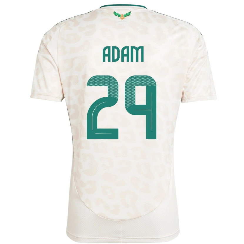 Danxen Women Saudi Arabia Hamed Adam #29 White Away Jersey 24-26 T-Shirt