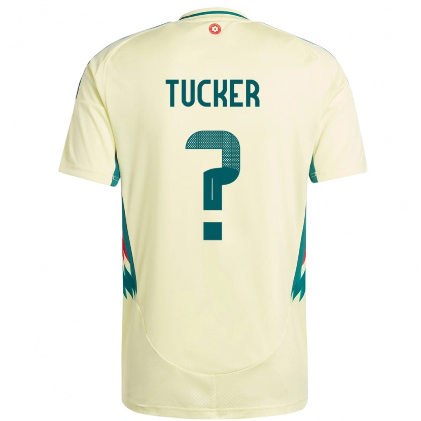 Danxen Women Wales Ali Tucker #0 Beige Yellow Away Jersey 24-26 T-Shirt