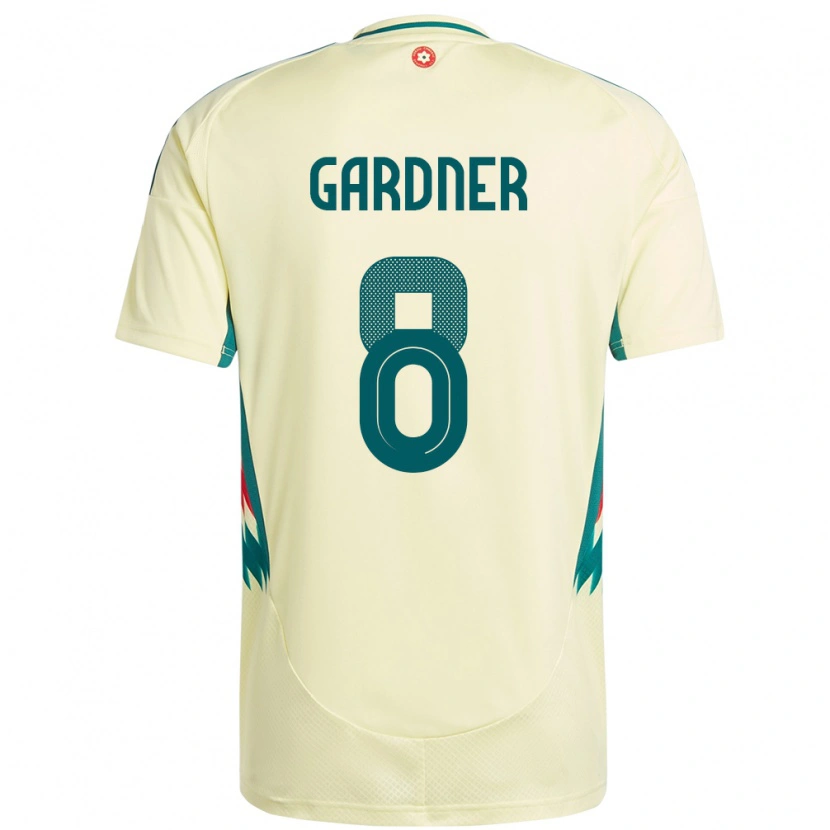Danxen Women Wales Luis Gardner #8 Beige Yellow Away Jersey 24-26 T-Shirt