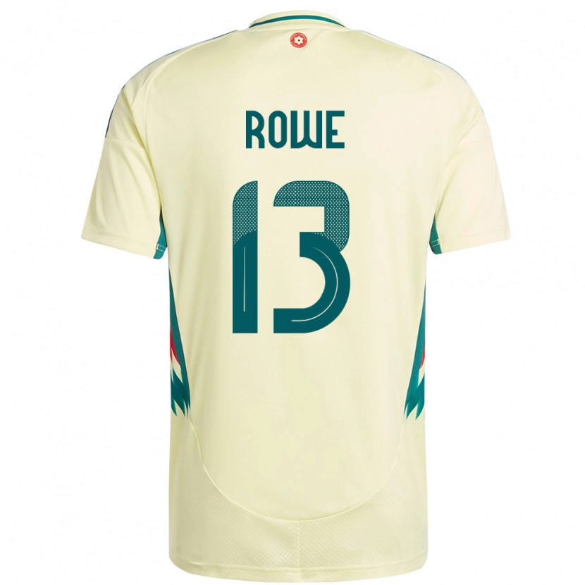 Danxen Women Wales Rachel Rowe #13 Beige Yellow Away Jersey 24-26 T-Shirt