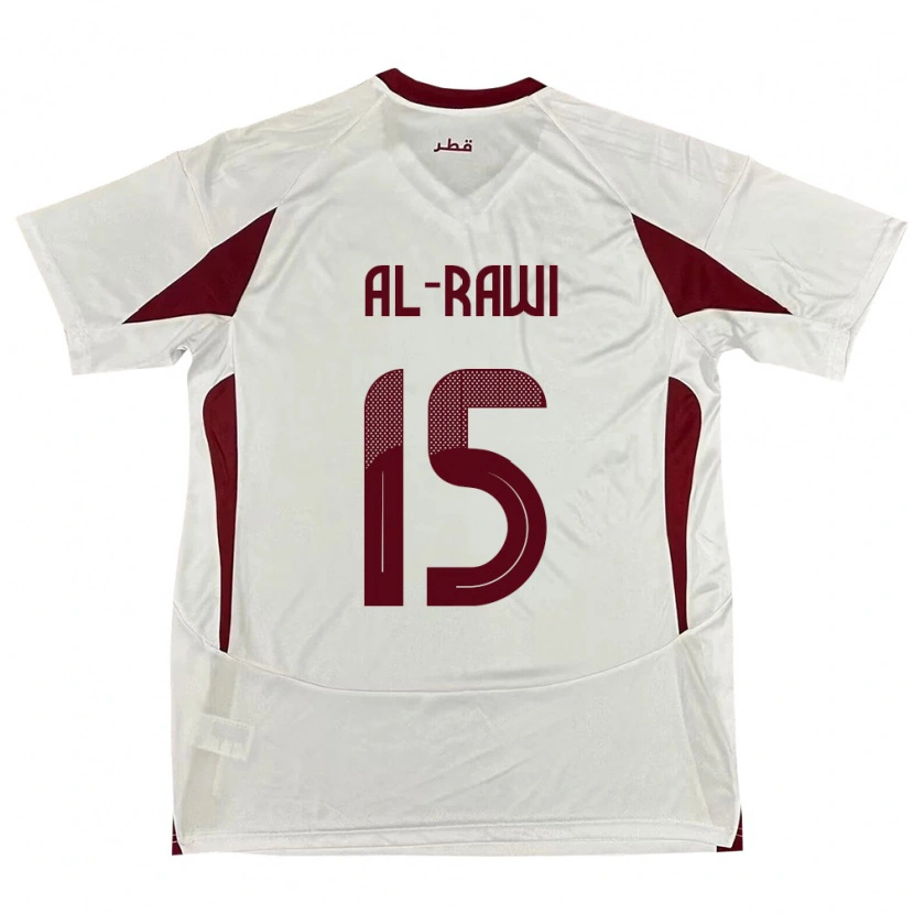 Danxen Women Qatar Bassam Al-Rawi #15 White Away Jersey 24-26 T-Shirt