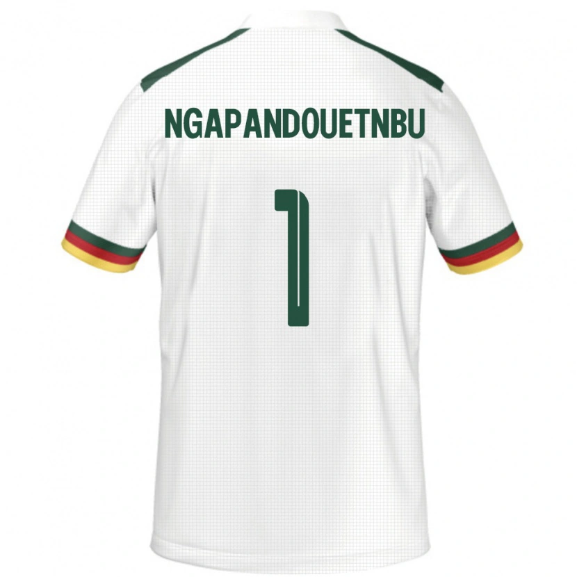 Danxen Women Cameroon Simon Ngapandouetnbu #1 White Away Jersey 24-26 T-Shirt