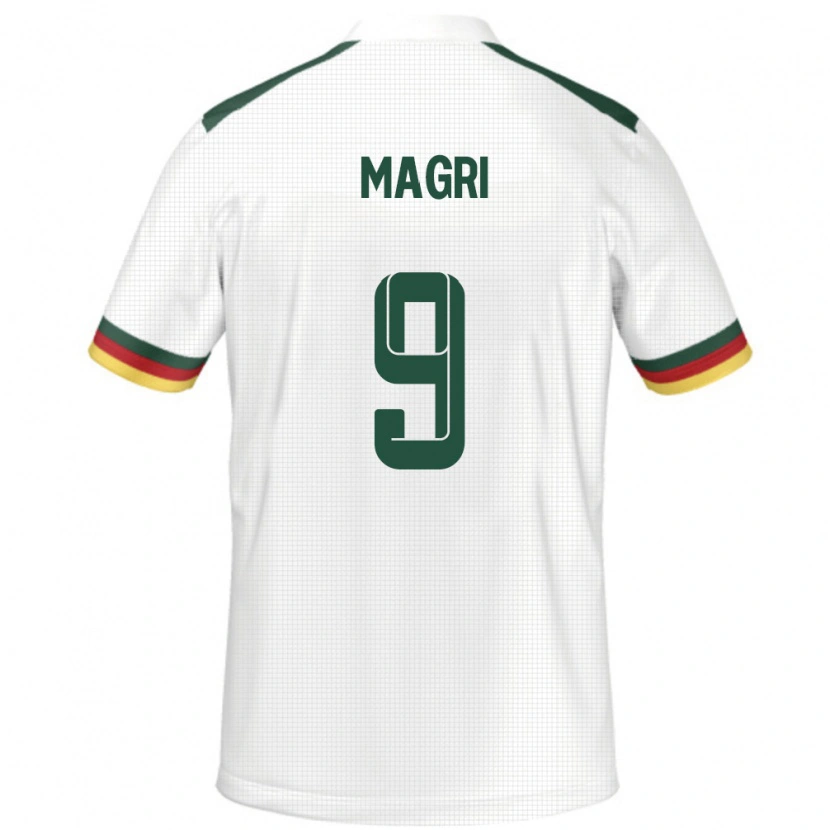 Danxen Women Cameroon Frank Magri #9 White Away Jersey 24-26 T-Shirt