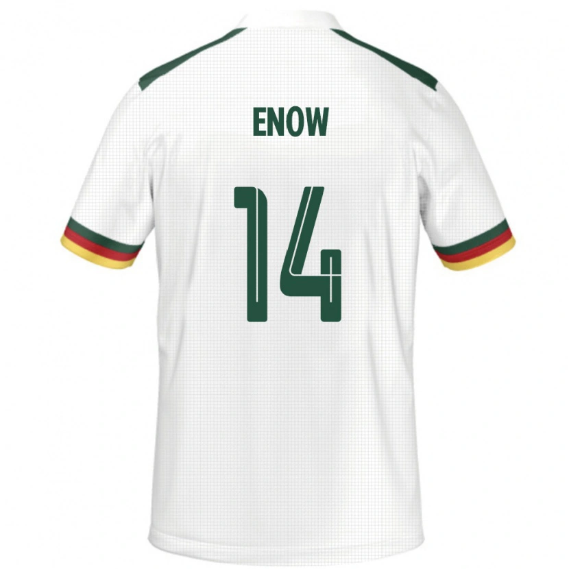 Danxen Women Cameroon Boris Enow #14 White Away Jersey 24-26 T-Shirt