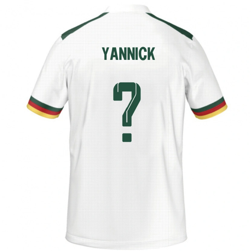 Danxen Women Cameroon Noah Yannick #0 White Away Jersey 24-26 T-Shirt