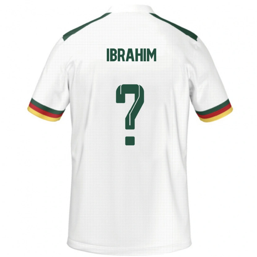 Danxen Women Cameroon Saidou Ibrahim #0 White Away Jersey 24-26 T-Shirt
