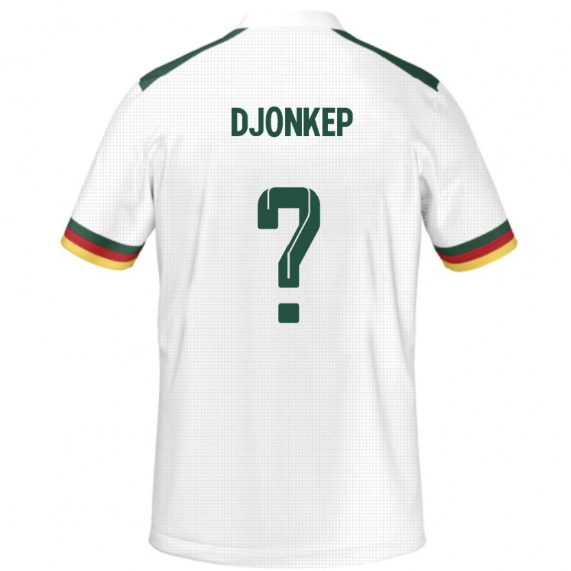 Danxen Women Cameroon Harisson Djonkep #0 White Away Jersey 24-26 T-Shirt