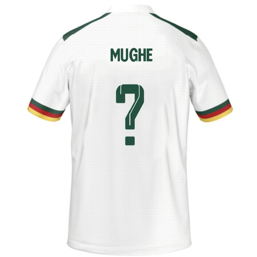 Danxen Women Cameroon François Mughe #0 White Away Jersey 24-26 T-Shirt