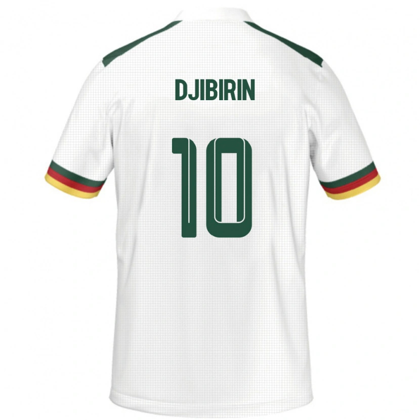 Danxen Women Cameroon Harouna Djibirin #10 White Away Jersey 24-26 T-Shirt