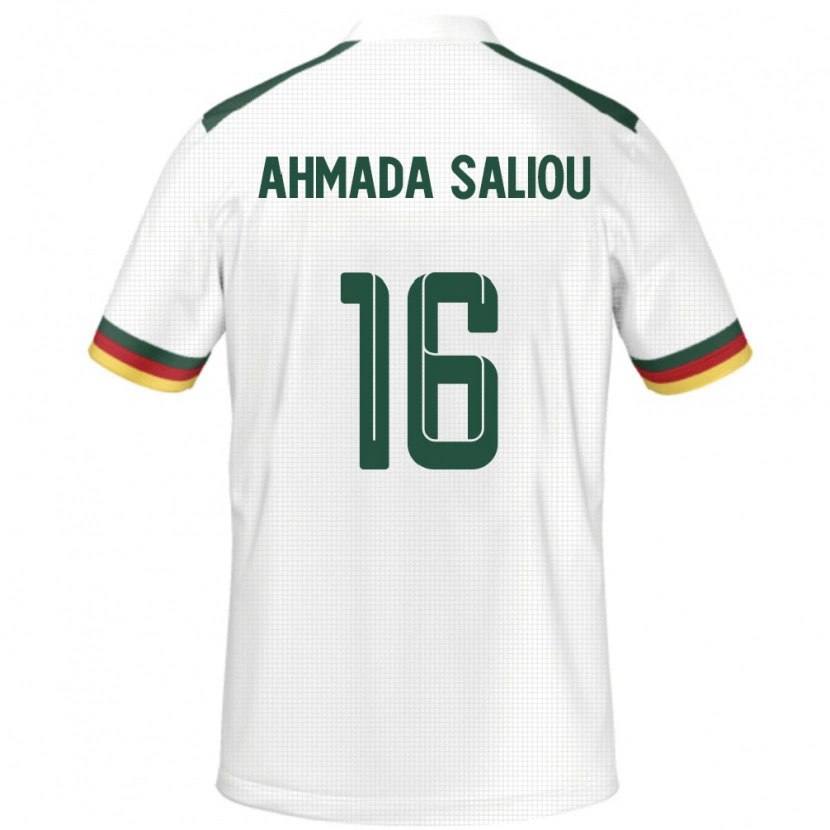 Danxen Women Cameroon Mamoudou Ahmada Saliou #16 White Away Jersey 24-26 T-Shirt