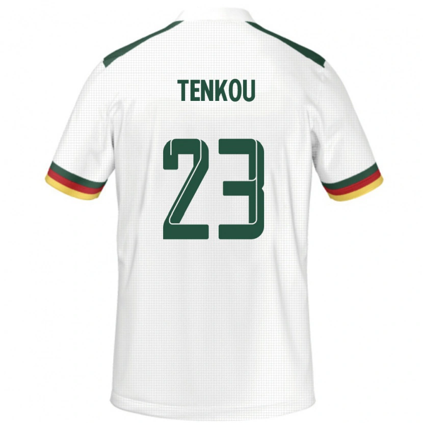 Danxen Women Cameroon Yanike Tenkou #23 White Away Jersey 24-26 T-Shirt