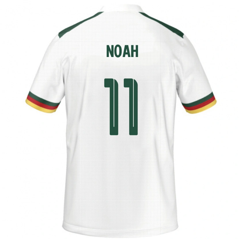 Danxen Women Cameroon Yanick Noah #11 White Away Jersey 24-26 T-Shirt