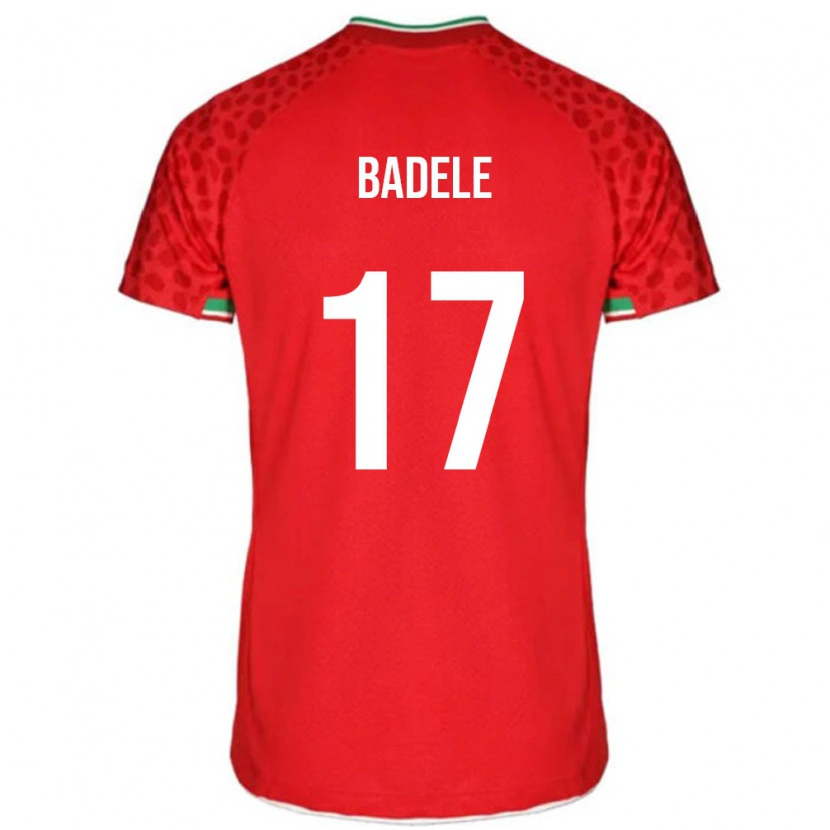 Danxen Women Iran Mehrab Badele #17 Red Away Jersey 24-26 T-Shirt