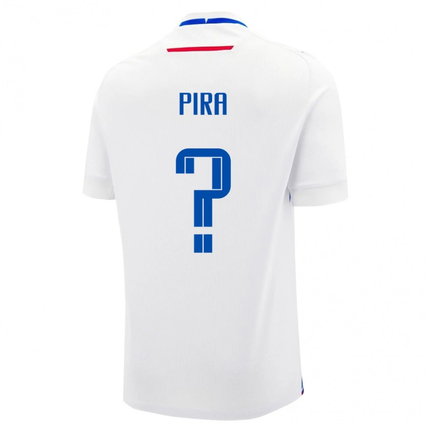 Danxen Women Slovakia Jakub Pira #0 White Away Jersey 24-26 T-Shirt
