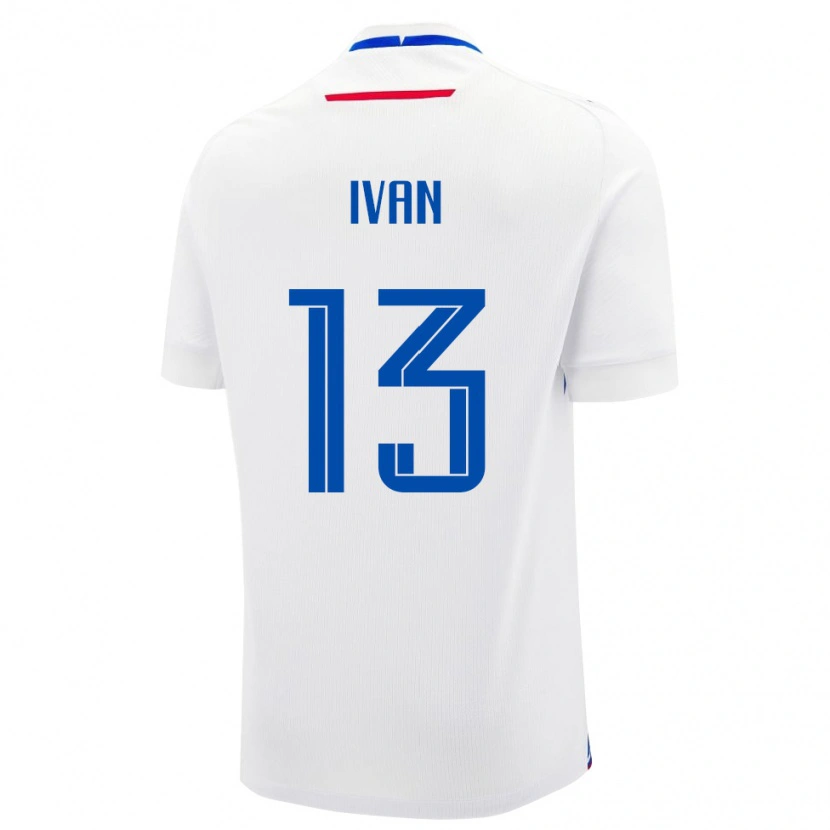 Danxen Women Slovakia Matus Ivan #13 White Away Jersey 24-26 T-Shirt