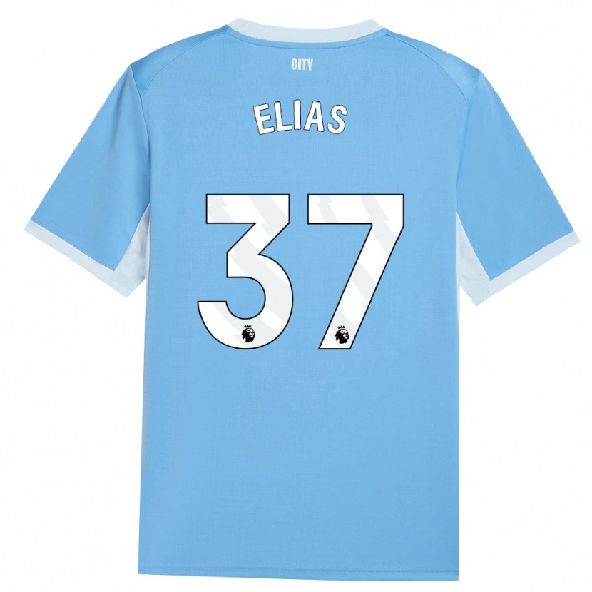Danxen Women Allan Andrade Elias #37 Light Sky Blue White Home Jersey 2026/27 T-Shirt