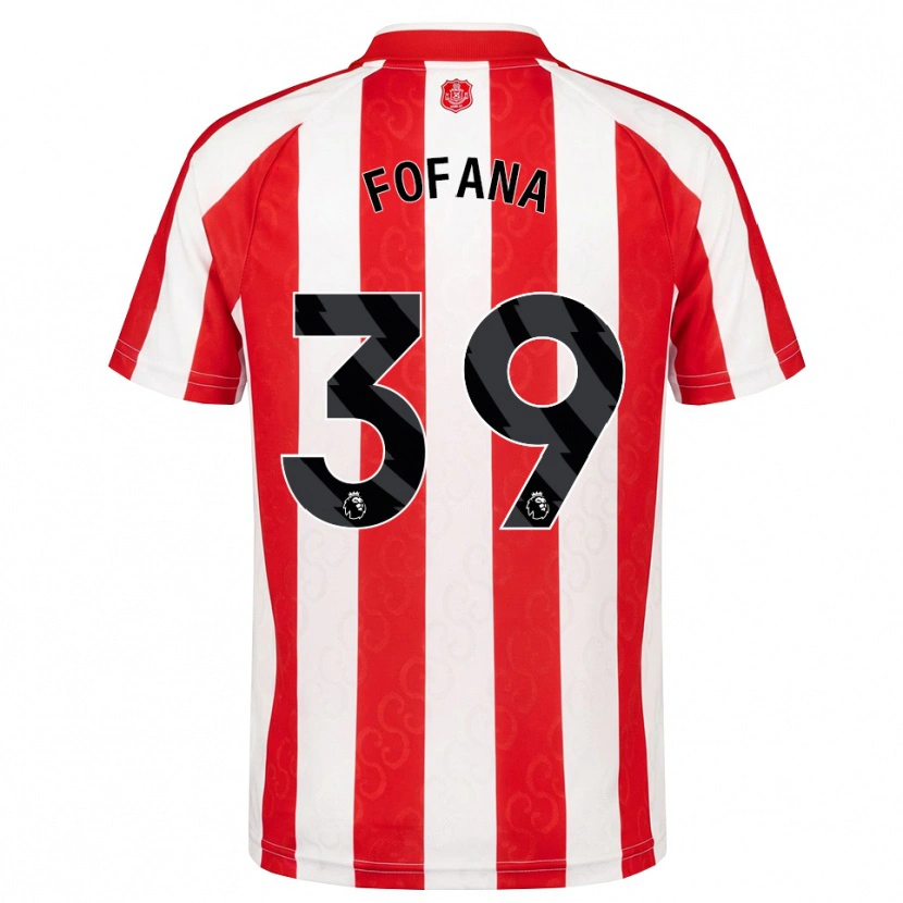 Danxen Women Malick Fofana #39 Red White Black Home Jersey 2026/27 T-Shirt
