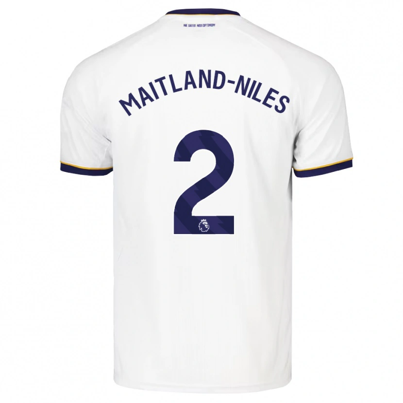 Danxen Women Ainsley Maitland-Niles #2 Midnight Blue White Yellow Away Jersey 2026/27 T-Shirt